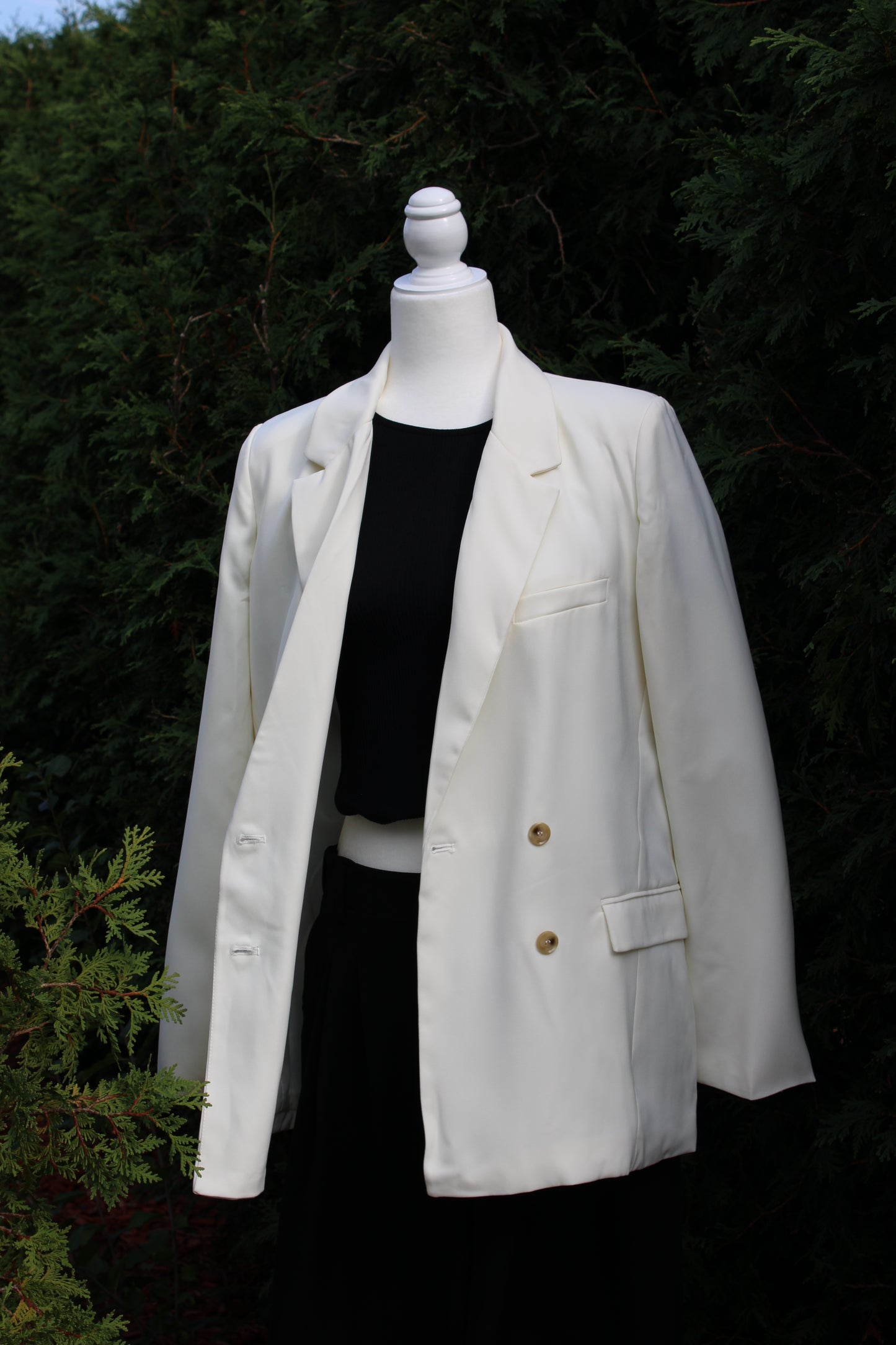 Tailored Double Breasted Blazer